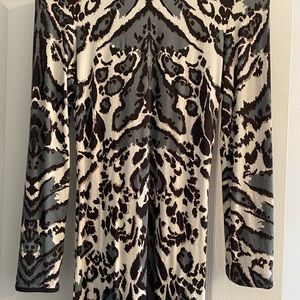 Sexy fitted mid calf dress.